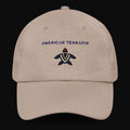 American Terrapin Dad Hat Classic - Stone, front