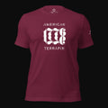 Men's Tee 1776 - Maroon, front