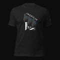 Men's Tee American Jazz - Black Heather, front