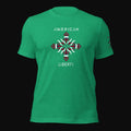 Men's Tee American Liberty - Heather Kelly, front