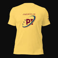 Men's Tee American PI - Yellow, front