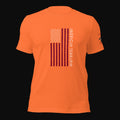 Men's Tee Americano Vertical - Orange, front