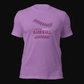 Men's Tee America's Pastime - Heather Team Purple, front