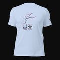 Men's Tee Drinks are on the House - Baby Blue, front