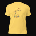 Men's Tee Drinks are on the House - Yellow, front