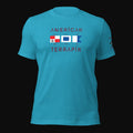 Men's Tee Uniform Sierra Alpha - Heather Aqua, front