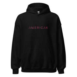 Unisex Hoodie Americano Vertical