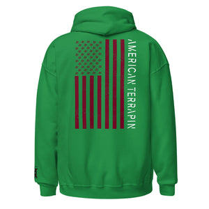 Unisex Hoodie Americano Vertical