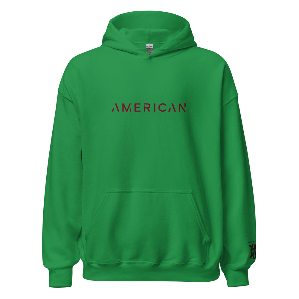 Unisex Hoodie Americano Vertical