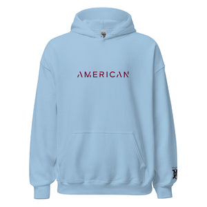 Unisex Hoodie Americano Vertical