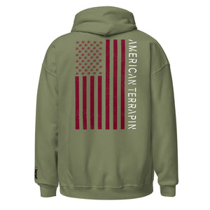 Unisex Hoodie Americano Vertical