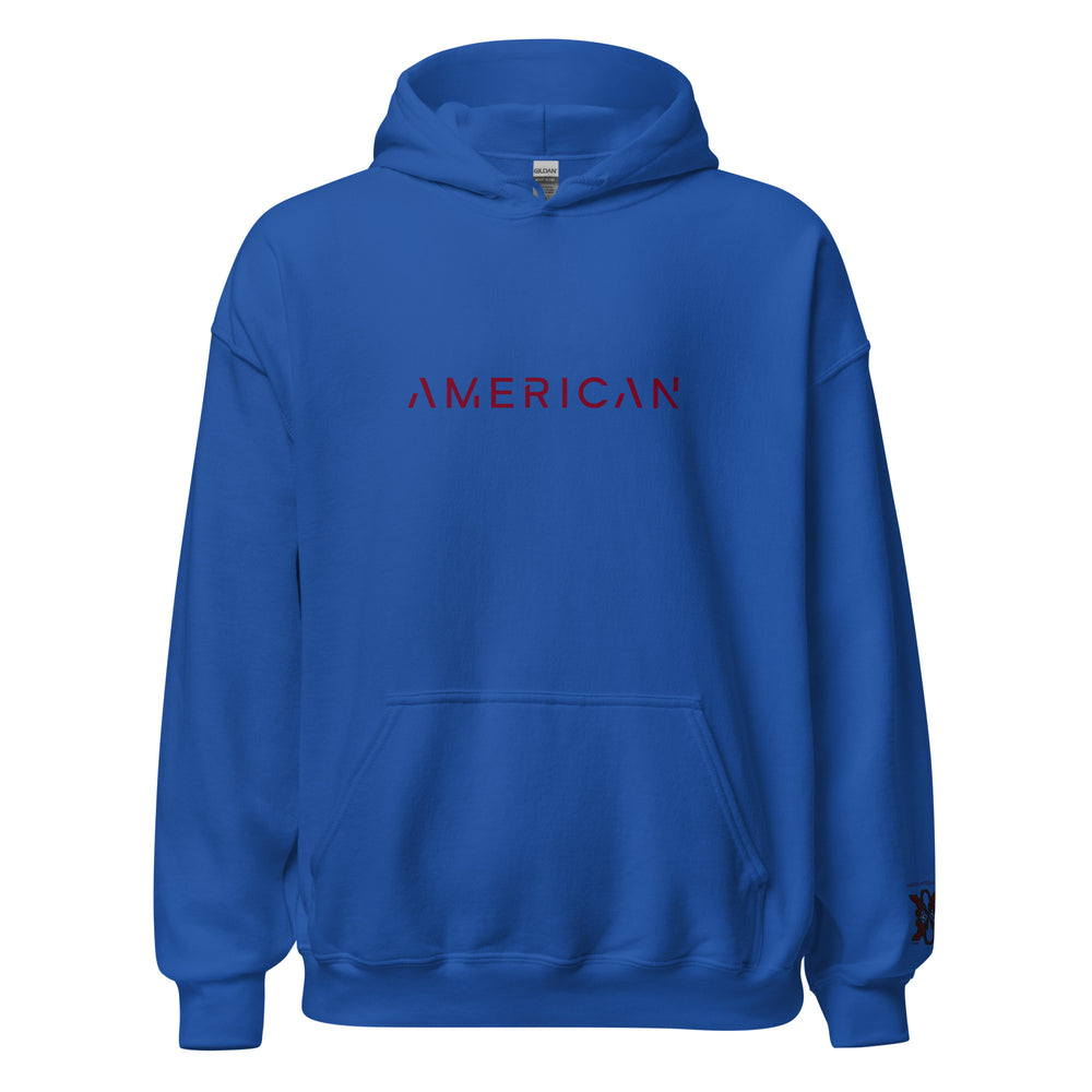 Unisex Hoodie Americano Vertical